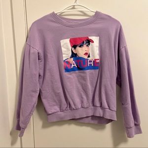 Lavender Sweatshirt